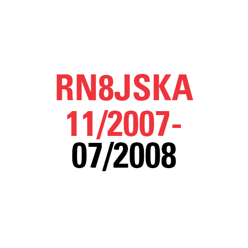 RN8JSKA 11/2007-07/2008